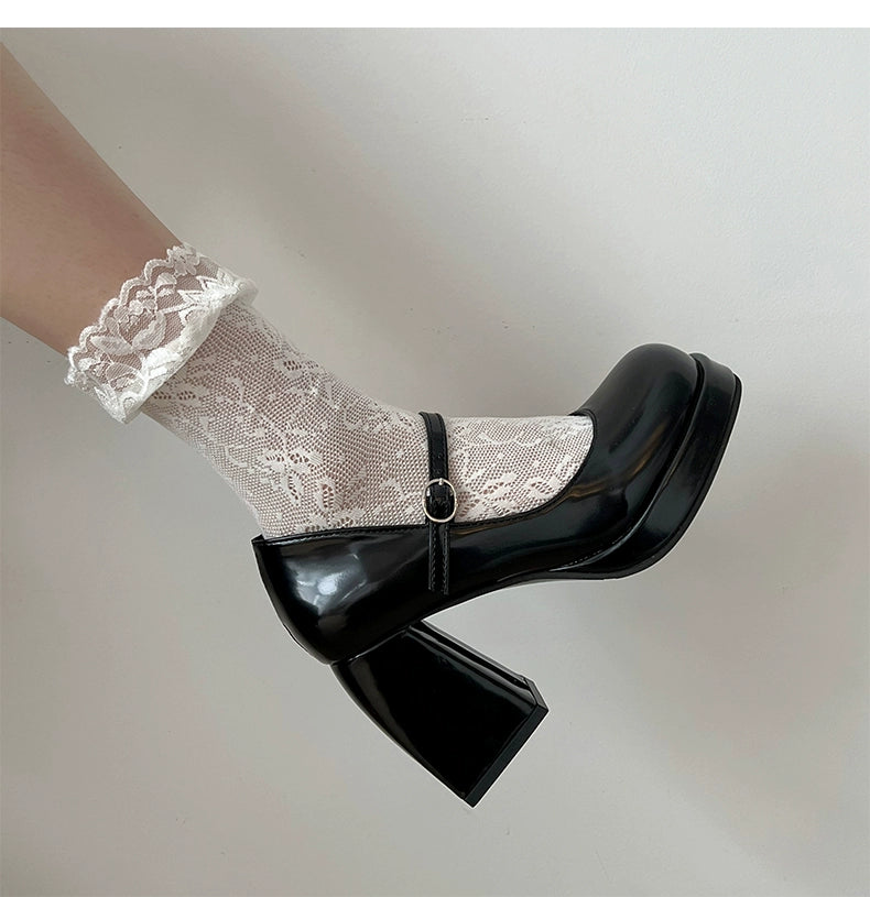 Karina Mid Heel Mary Jane