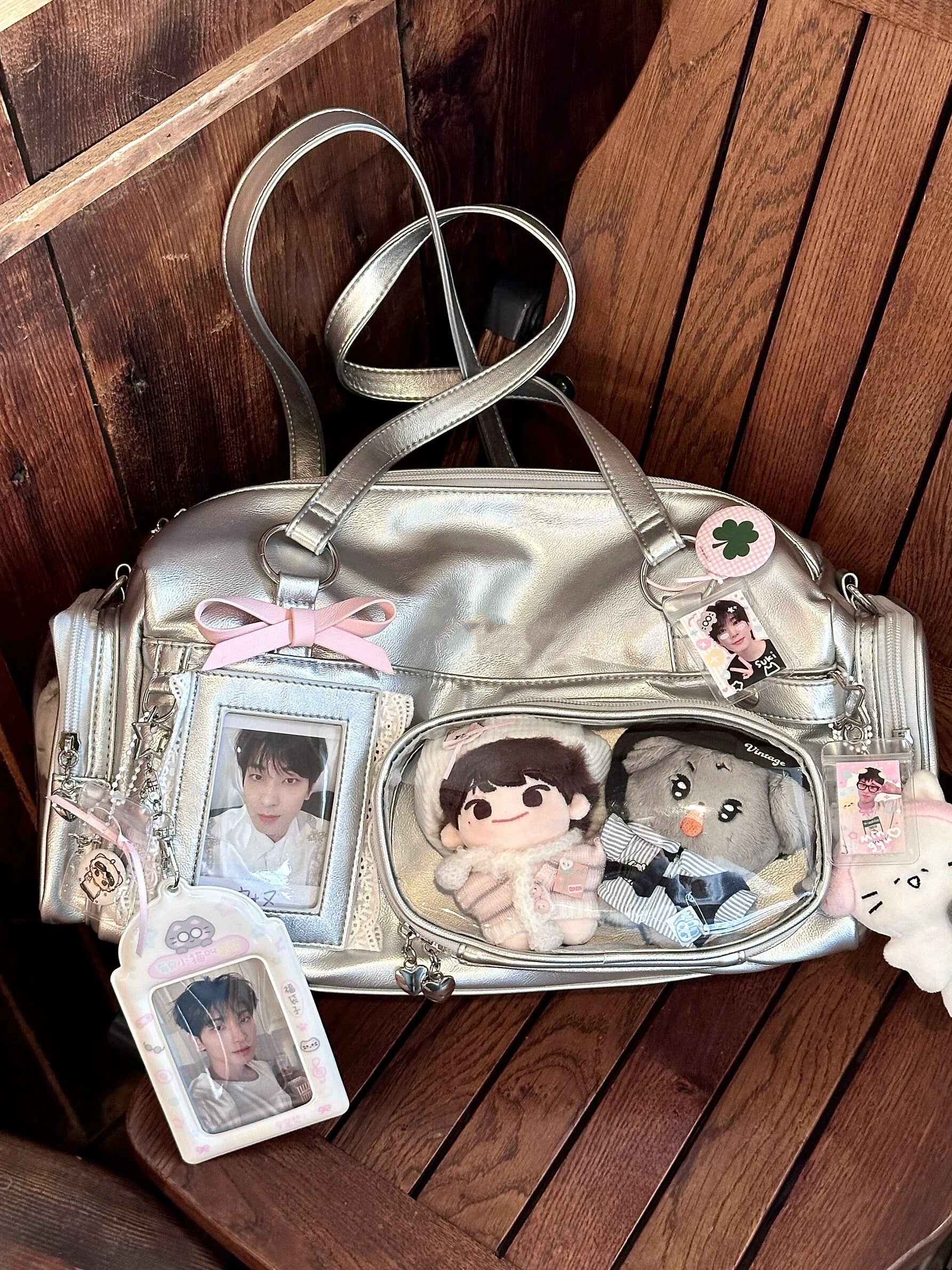 Multi-Pocket Shoulder Bag