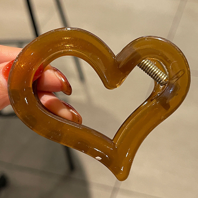 Earthy Vibe Heart Clip