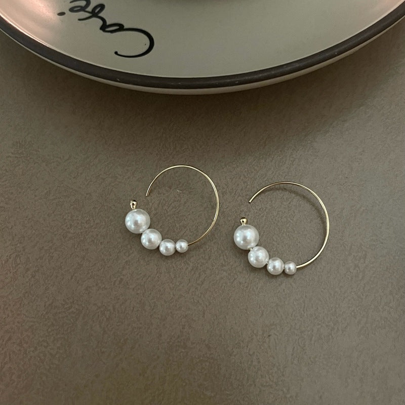 Quadruplets Pearl Earring