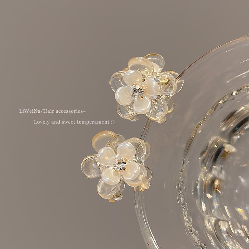 Crystal Bloom Hair Clip