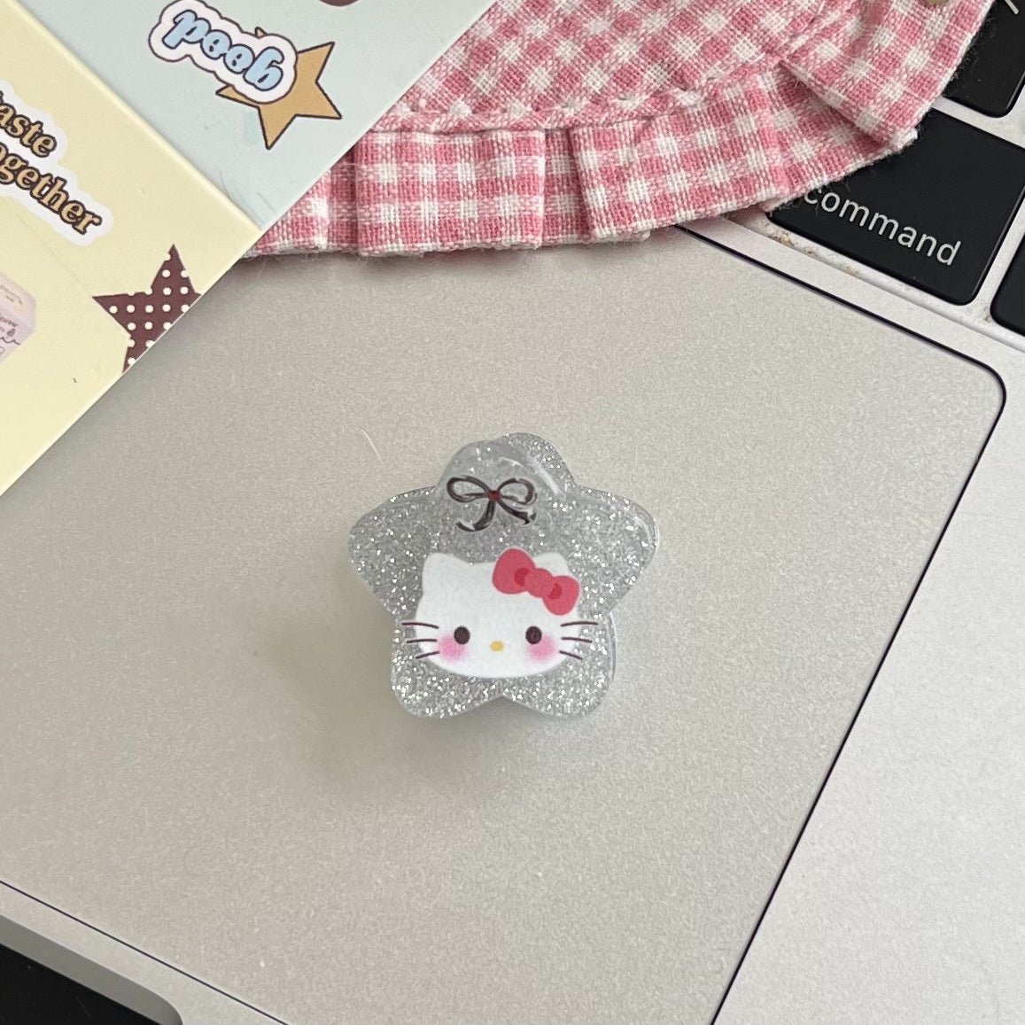 Hello Kitty Star Hair Clips