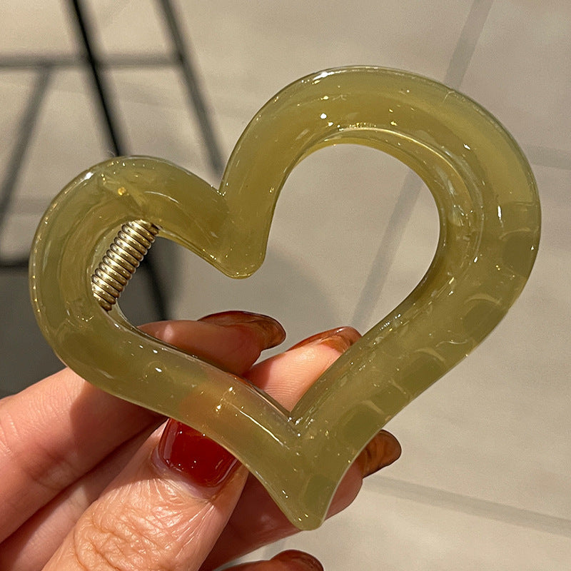 Earthy Vibe Heart Clip
