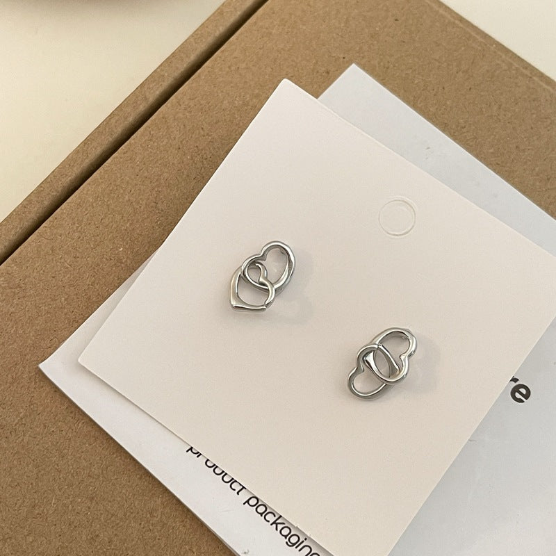 Connecting Heart Earring