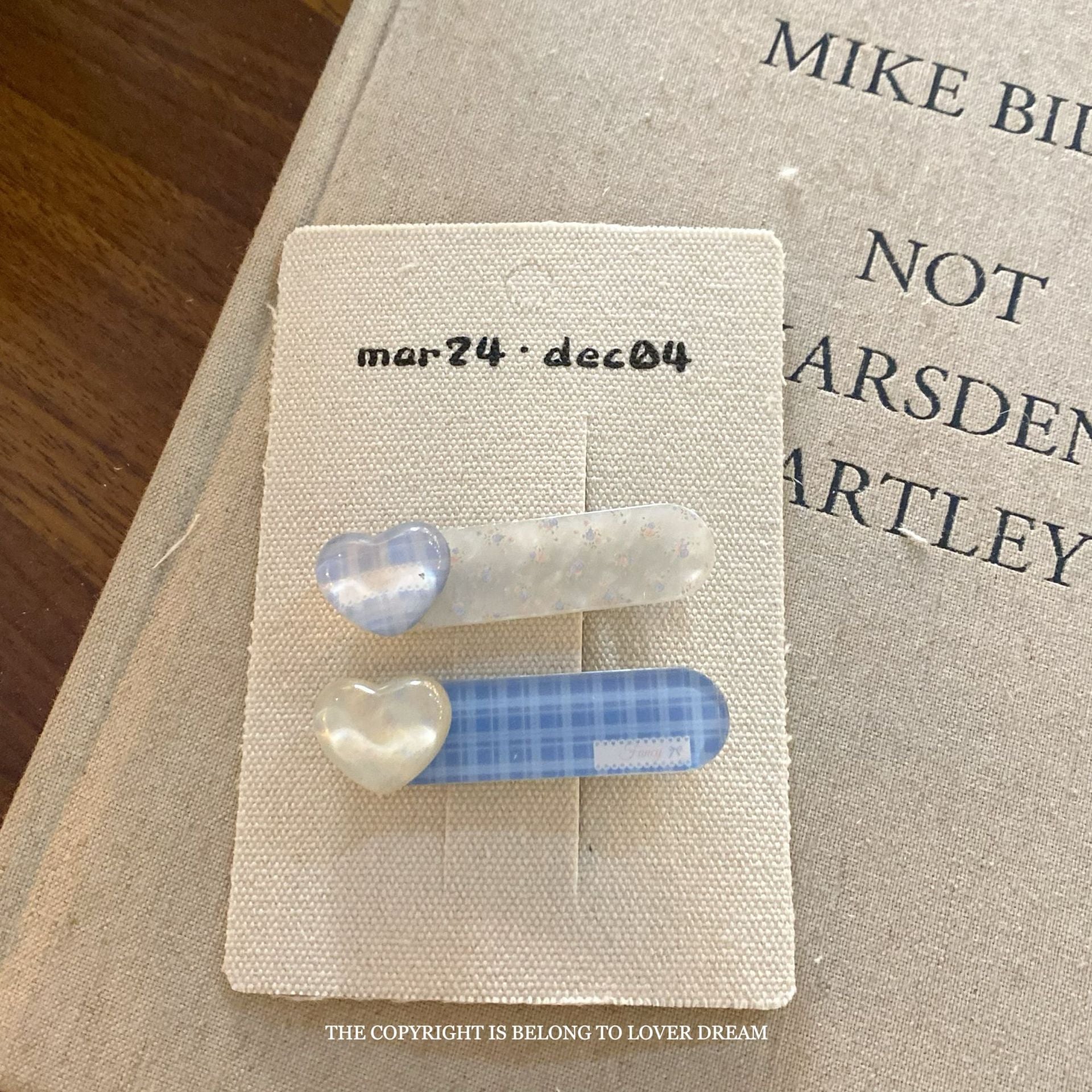 Assorted Blue Hair Accessories Set