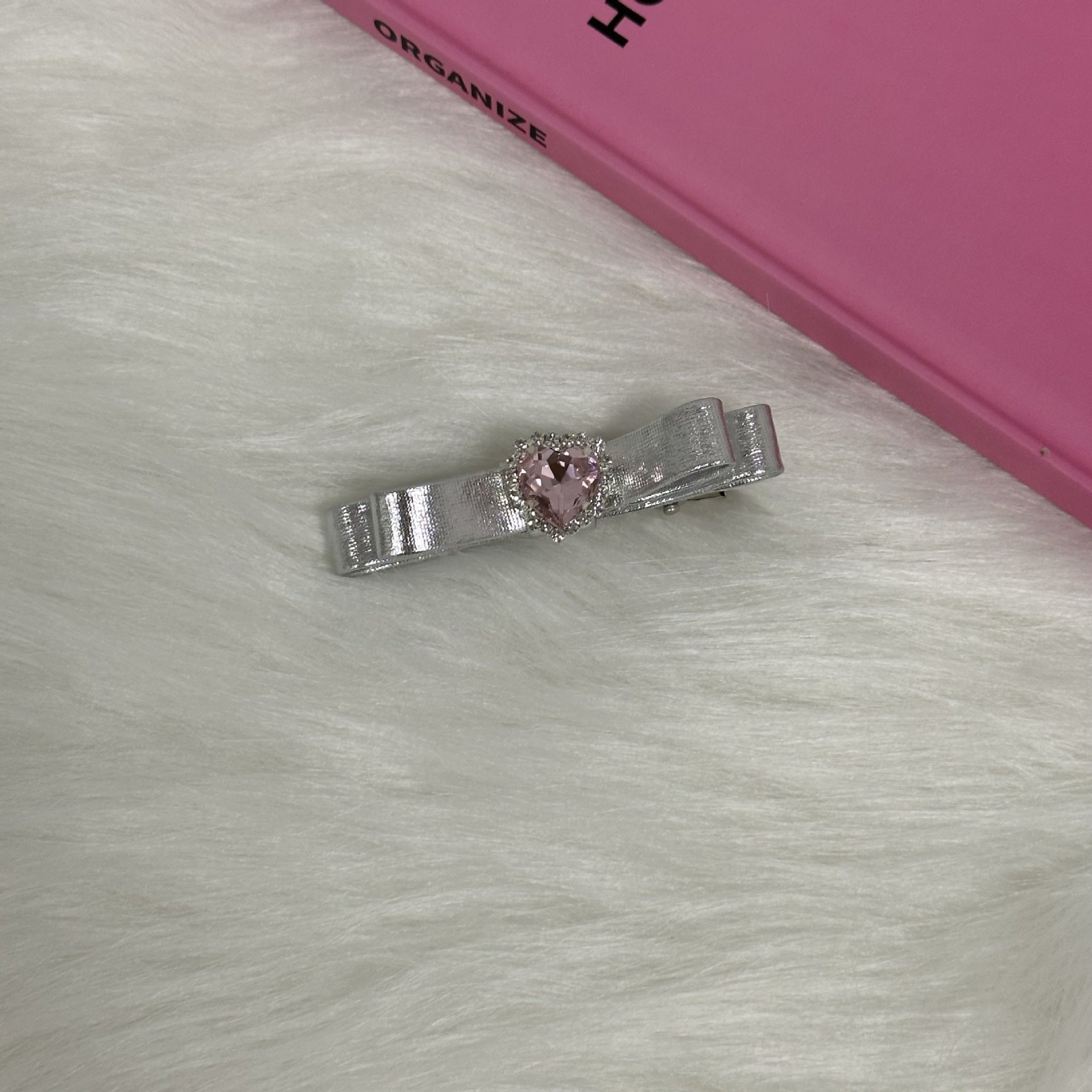 Premium Silver Metallic Hair Clips