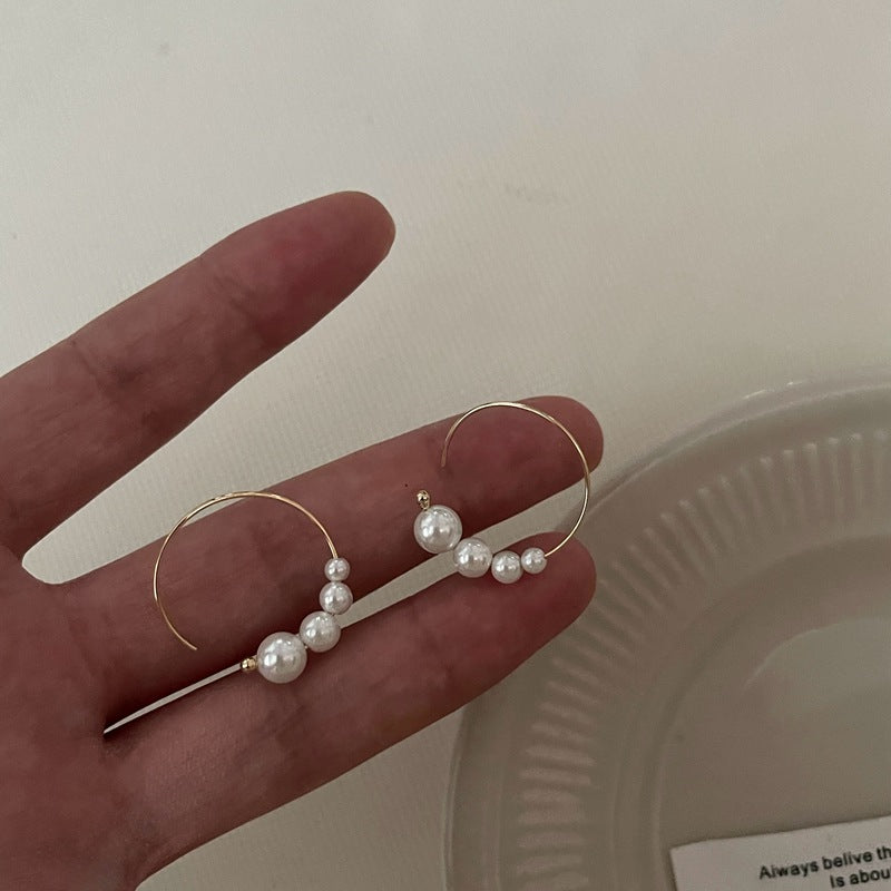 Quadruplets Pearl Earring