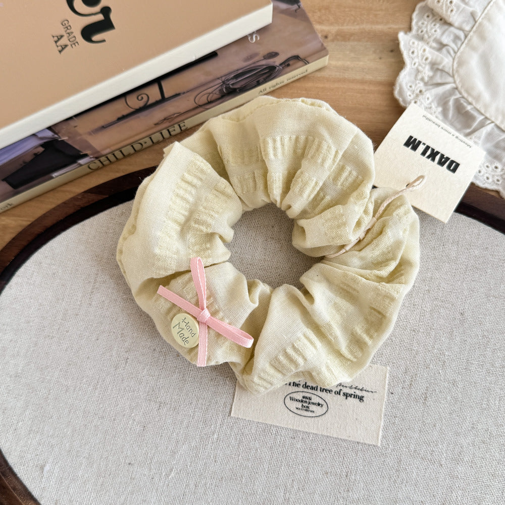 Pastel Plaid Hair Clip Set
