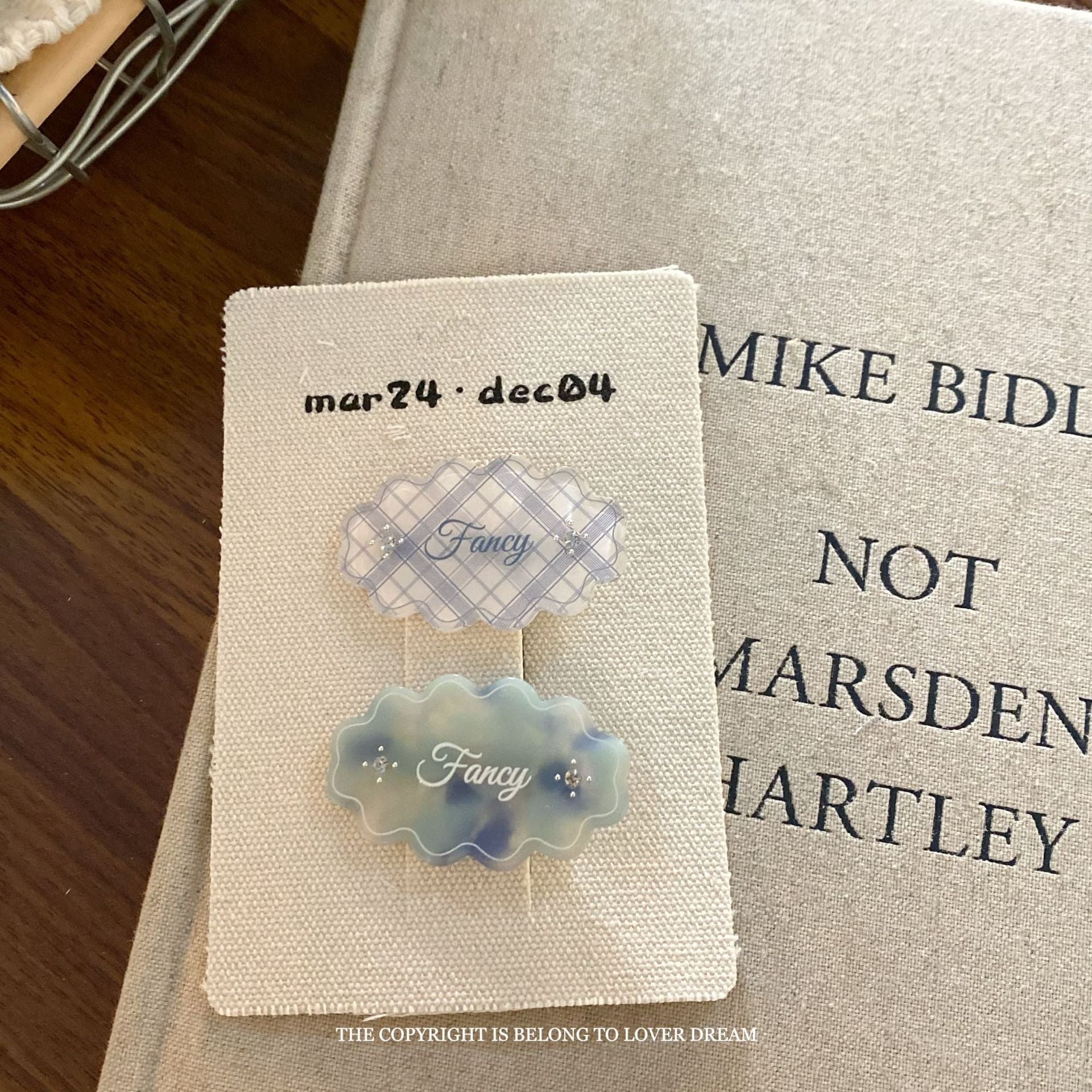 Assorted Blue Hair Accessories Set