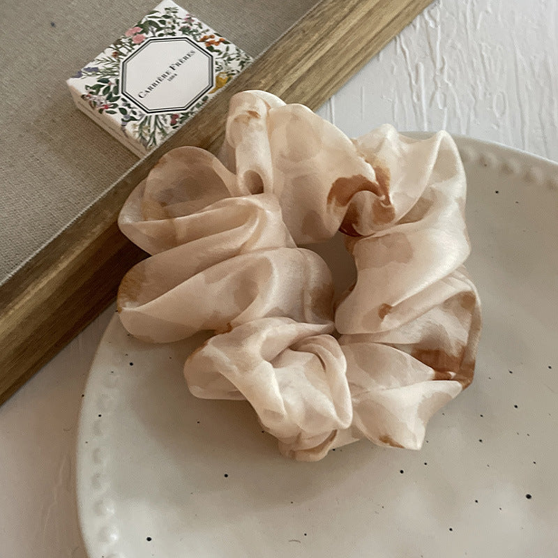 Floral Delight Chiffon Scrunchies