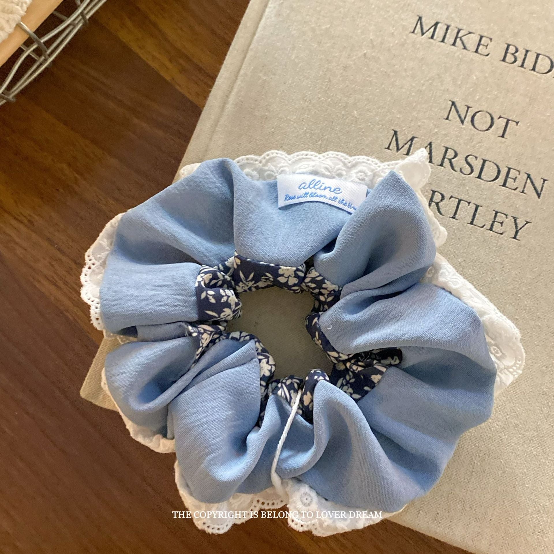 Assorted Blue Hair Accessories Set