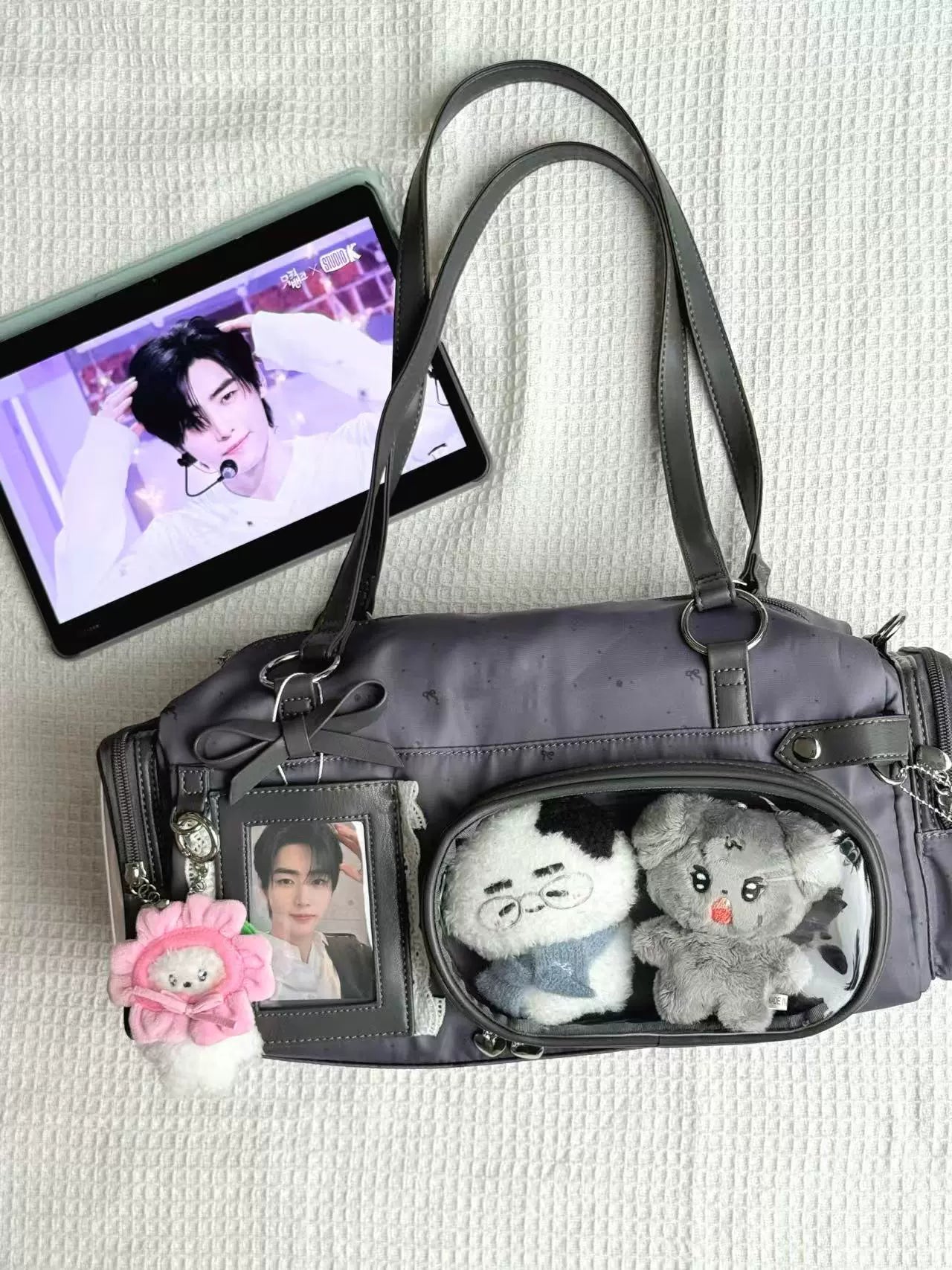 Multi-Pocket Shoulder Bag