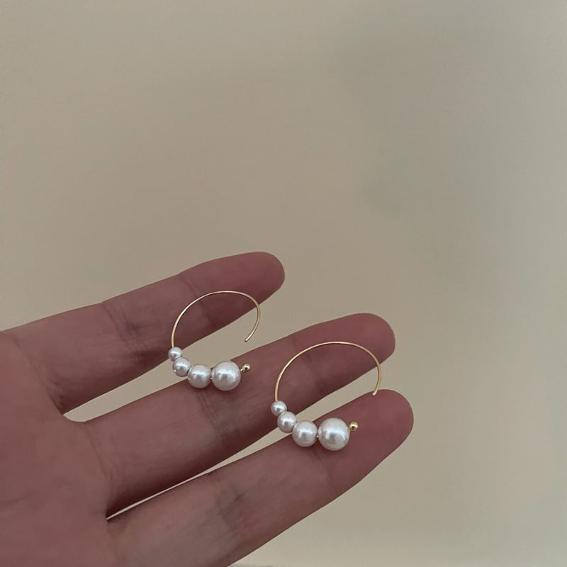 Quadruplets Pearl Earring