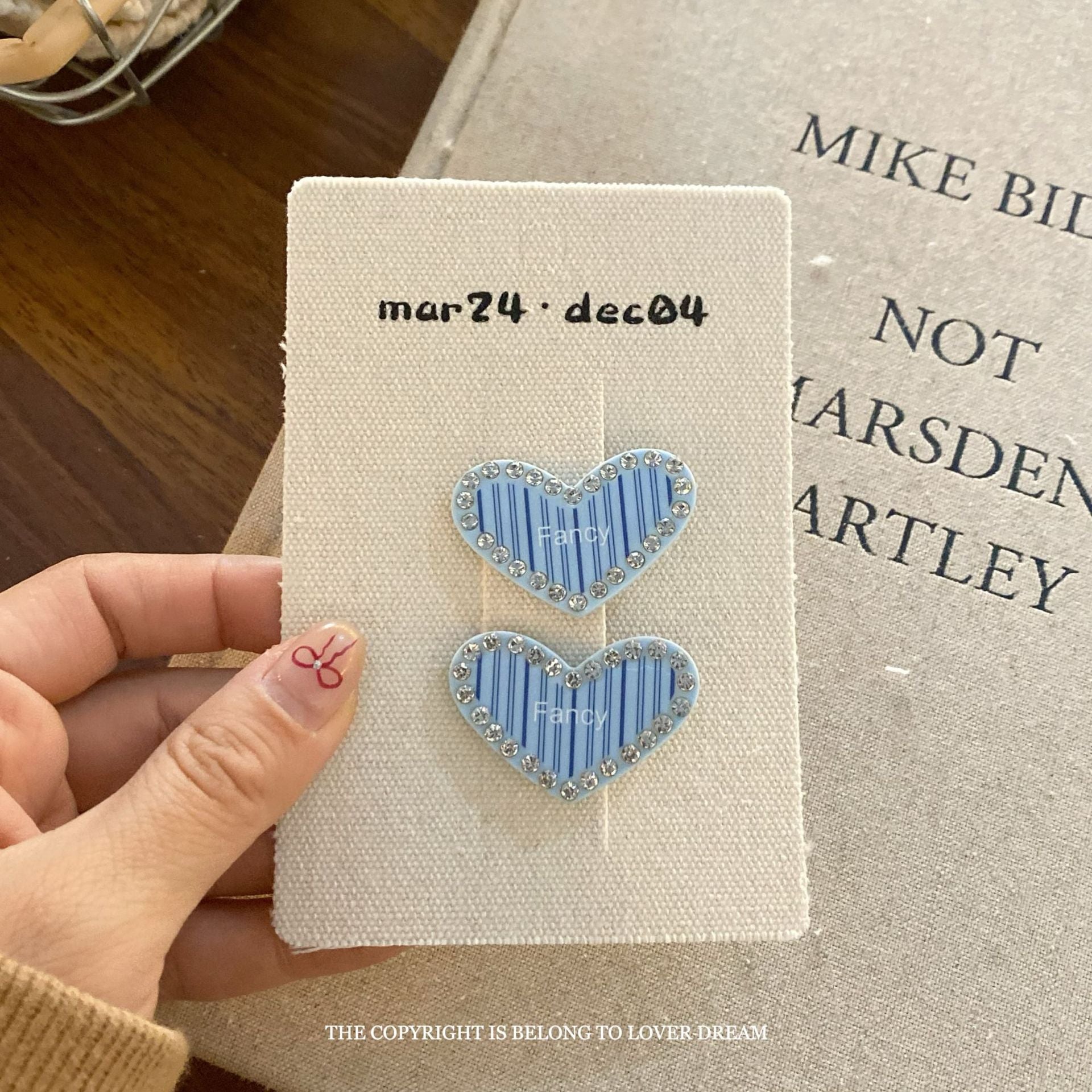 Assorted Blue Hair Accessories Set