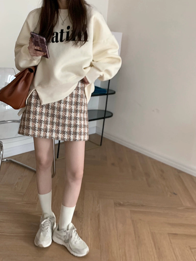 Jocelyn Plaid Skirt