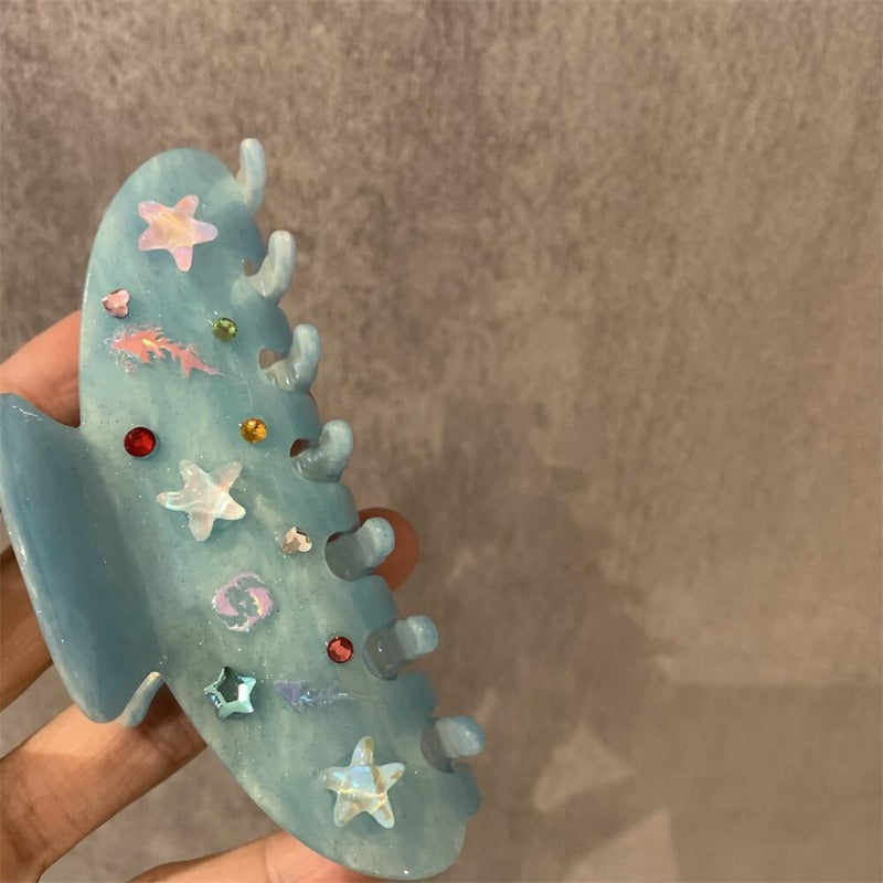 Sparkling Butterfly Hair Claw
