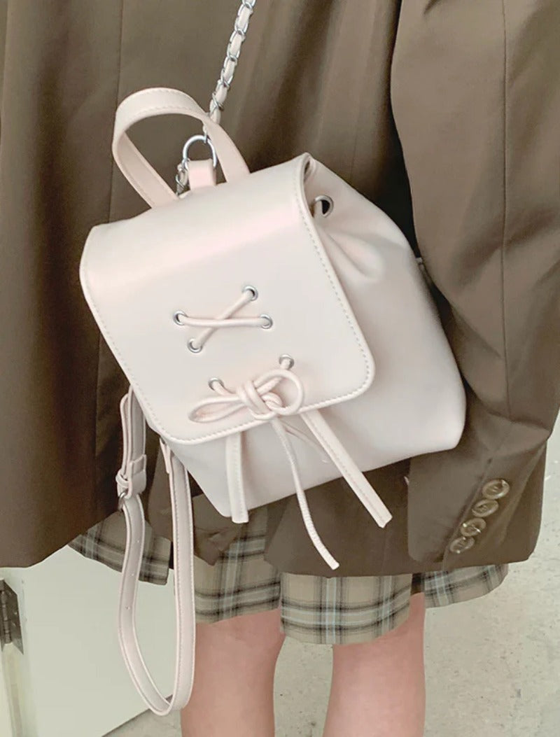 Ballet Glossy Ribbon Backpack