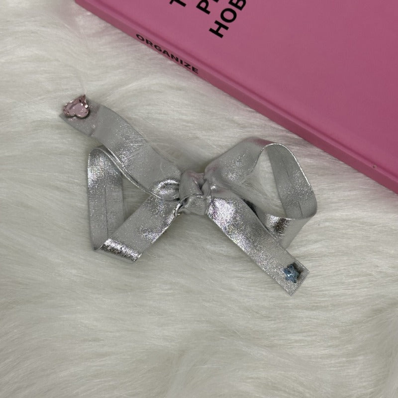 Premium Silver Metallic Hair Clips