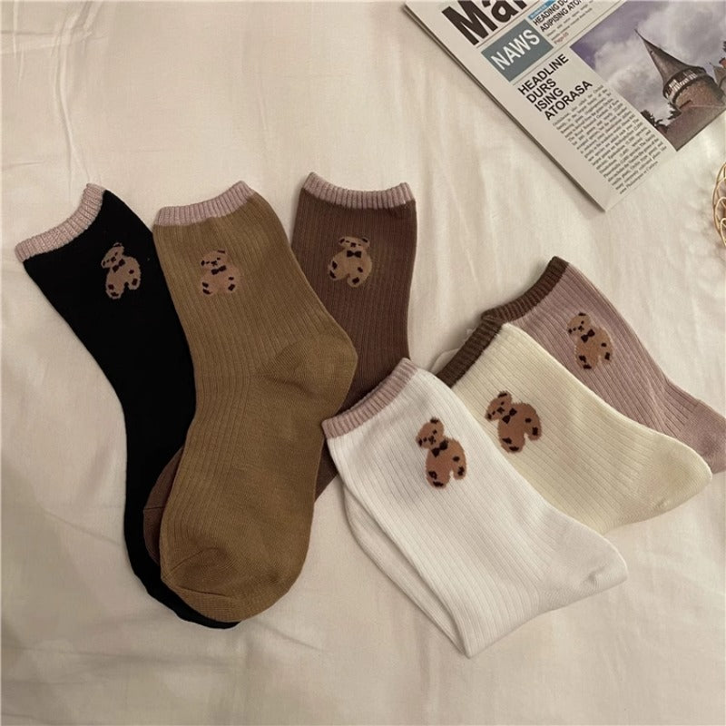 Teddy Brown Socks