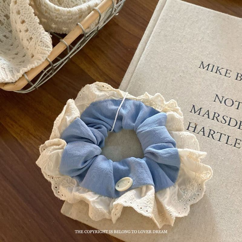 Assorted Blue Hair Accessories Set