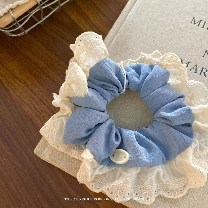 Assorted Blue Hair Accessories Set