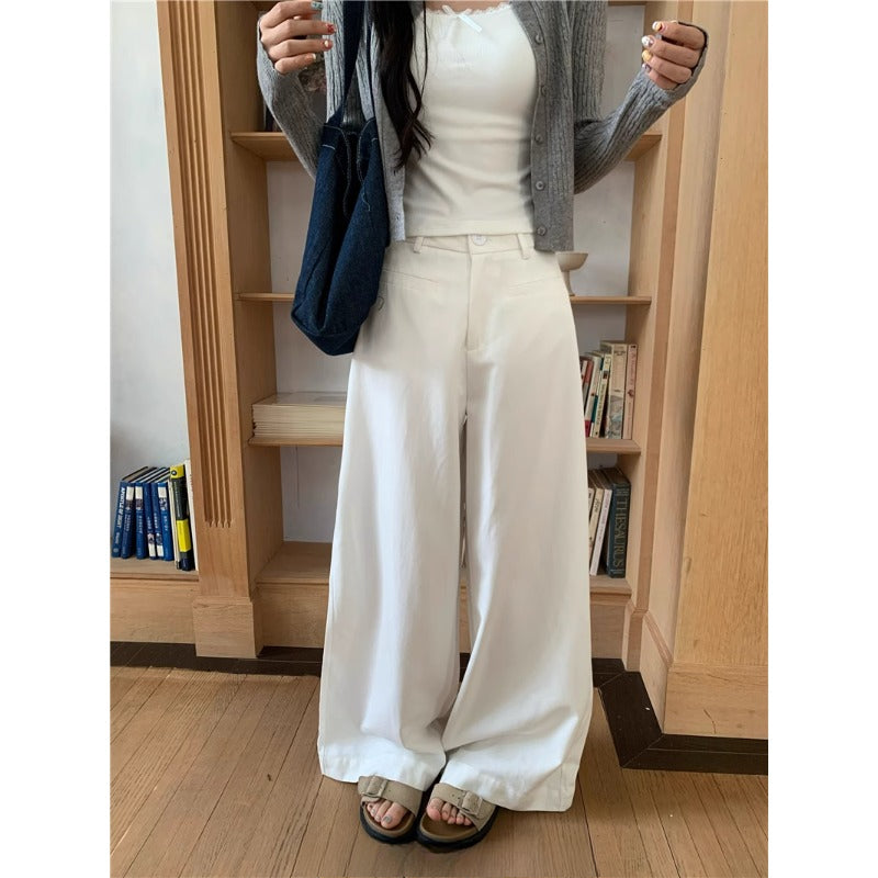 Wide-Leg Chinos