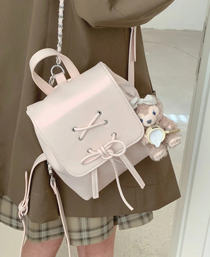 Ballet Glossy Ribbon Backpack