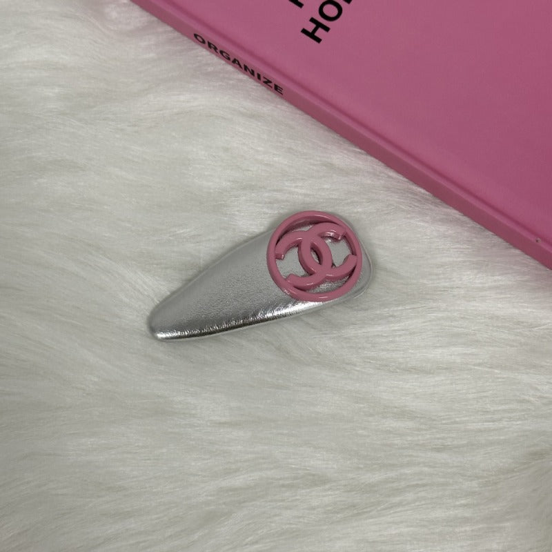 Premium Silver Metallic Hair Clips
