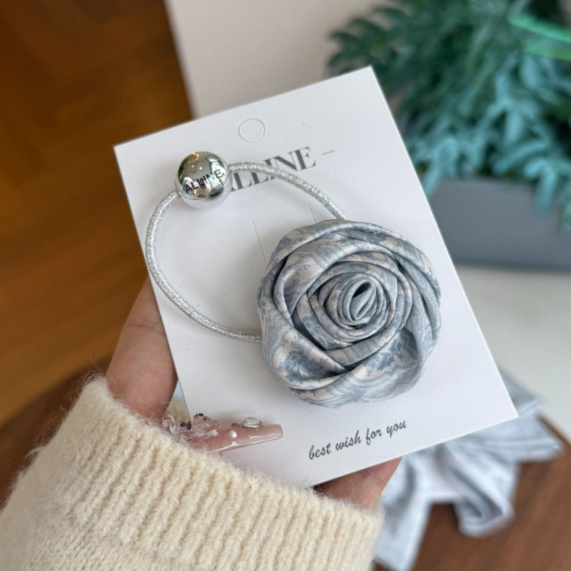 Plaid Heart Hair Clip Set