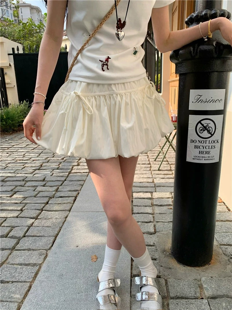Vyonne Puffy Basic Skirt