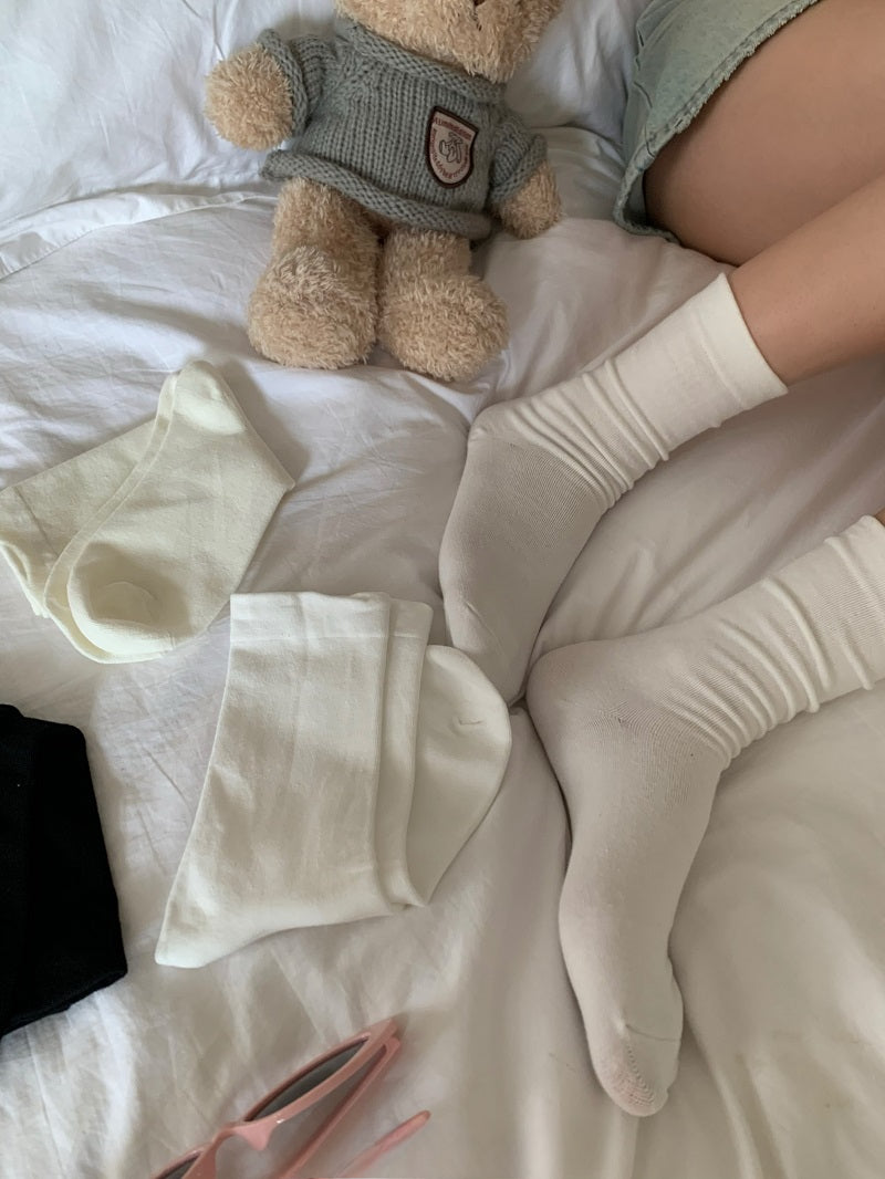 Soft Breathable Cotton Crew Socks