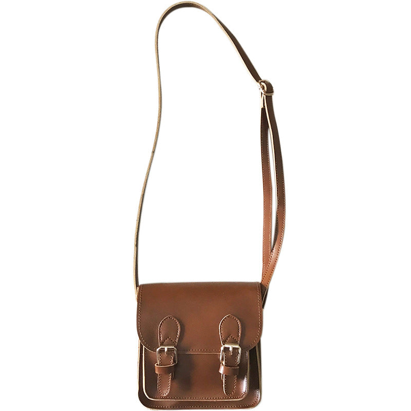 Retro Dual Buckle Bag