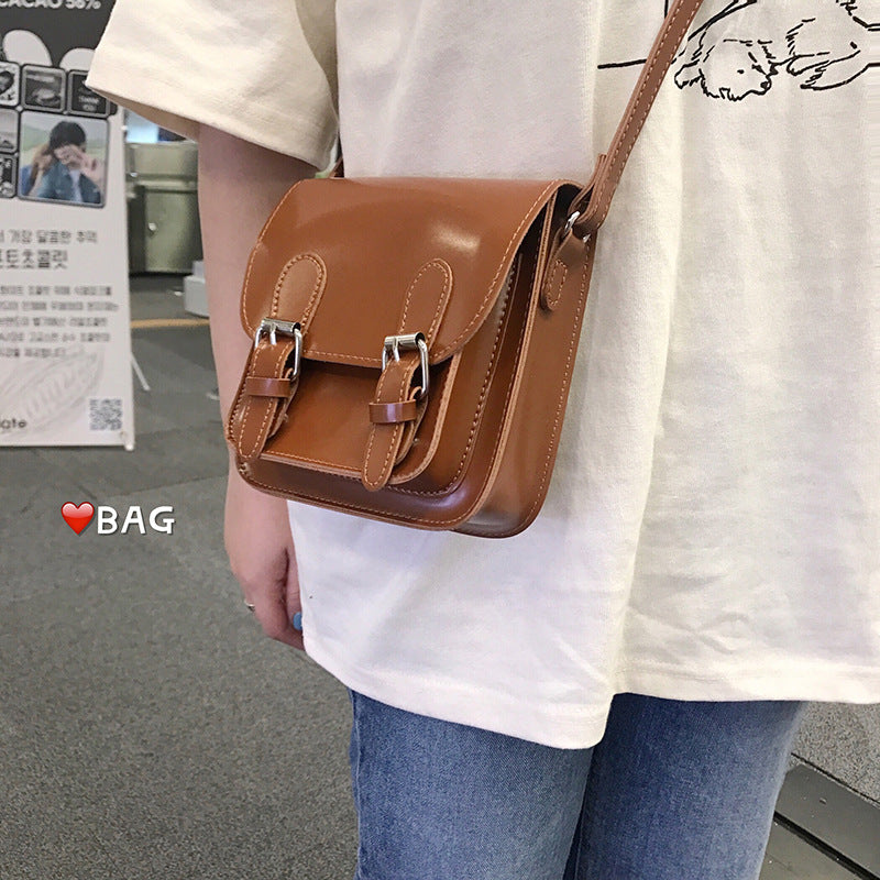 Retro Dual Buckle Bag