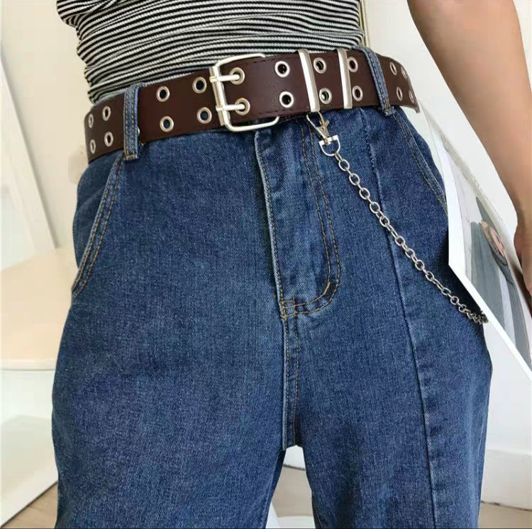 Double hole belt