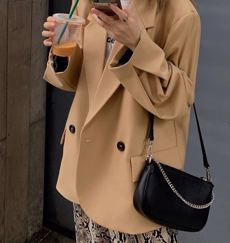 Black Basic Crossbody Bag