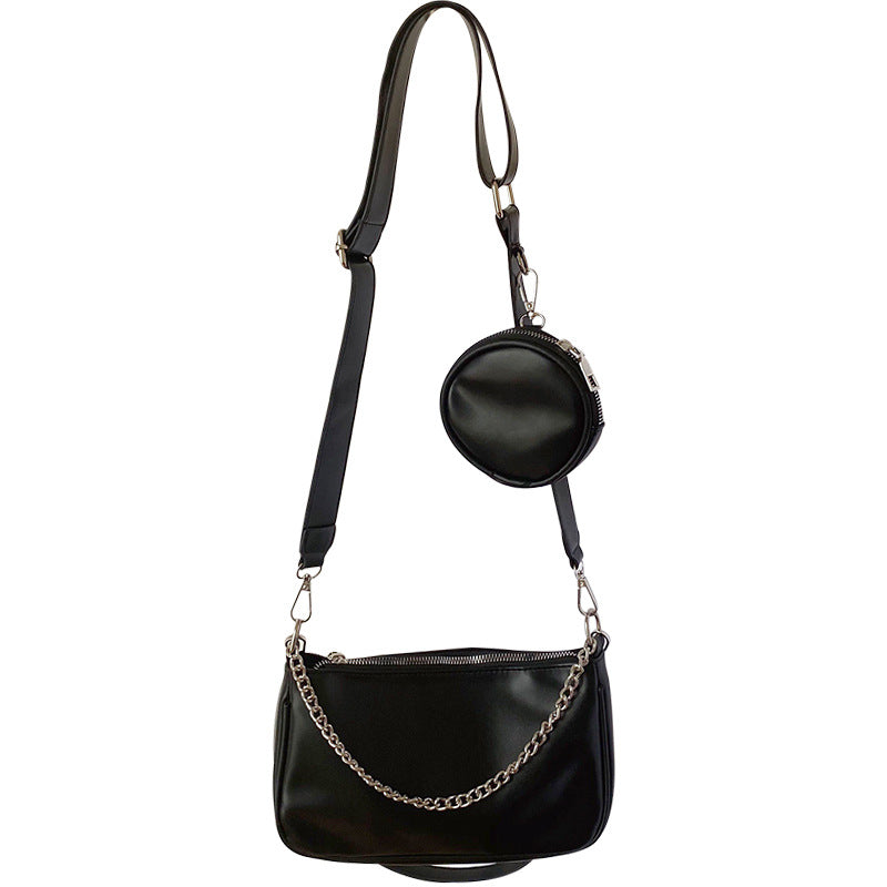Black Chain Dual Bag