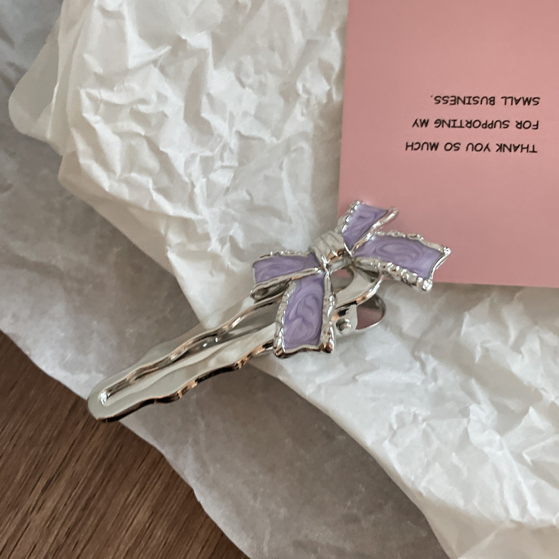 Ribbon Peekaboo Clip