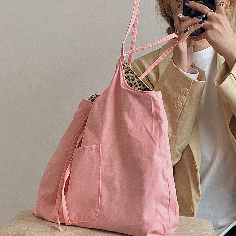 Leopard Canvas Bag