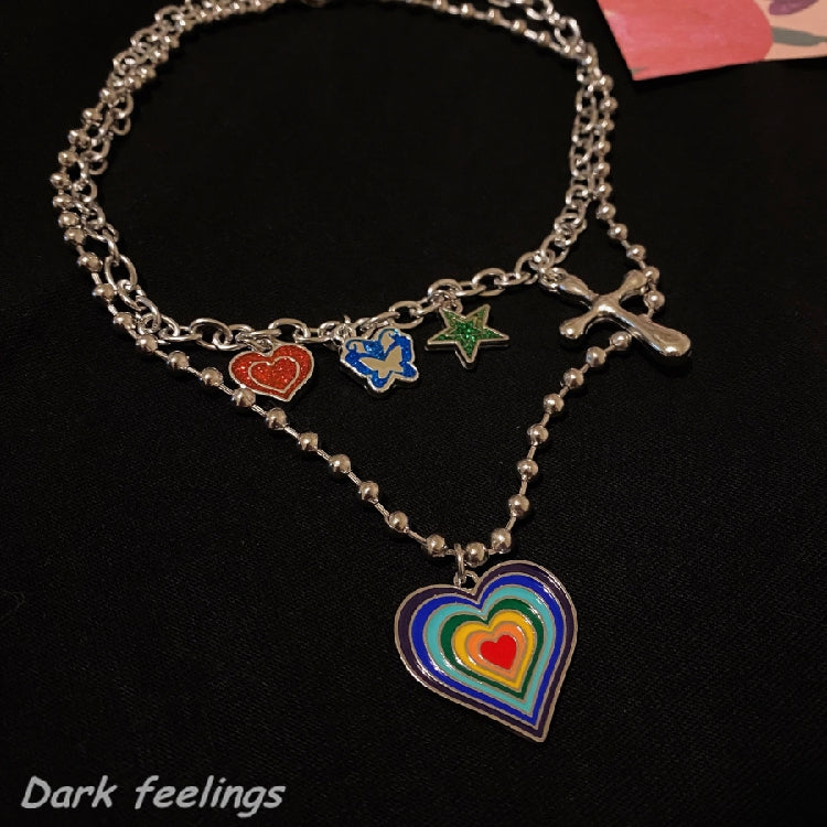 Rainbow necklace