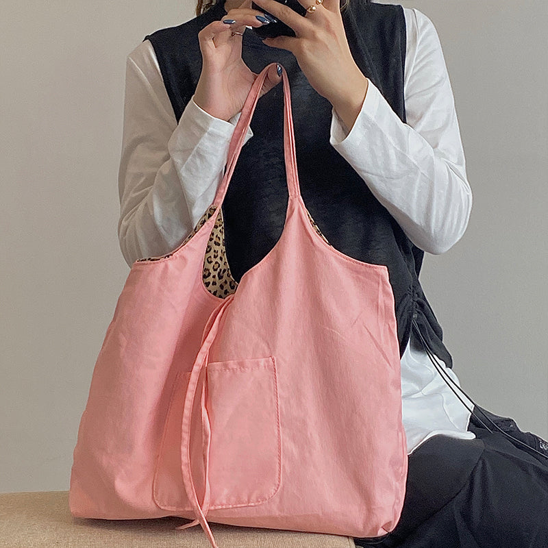 Leopard Canvas Bag
