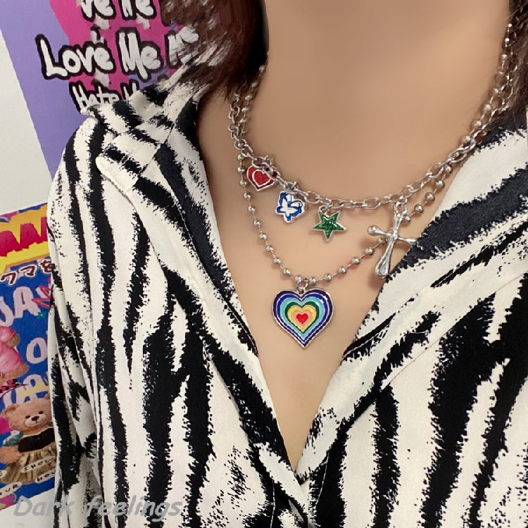 Rainbow necklace