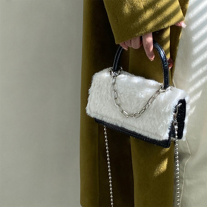 Fluffy Chain Bag