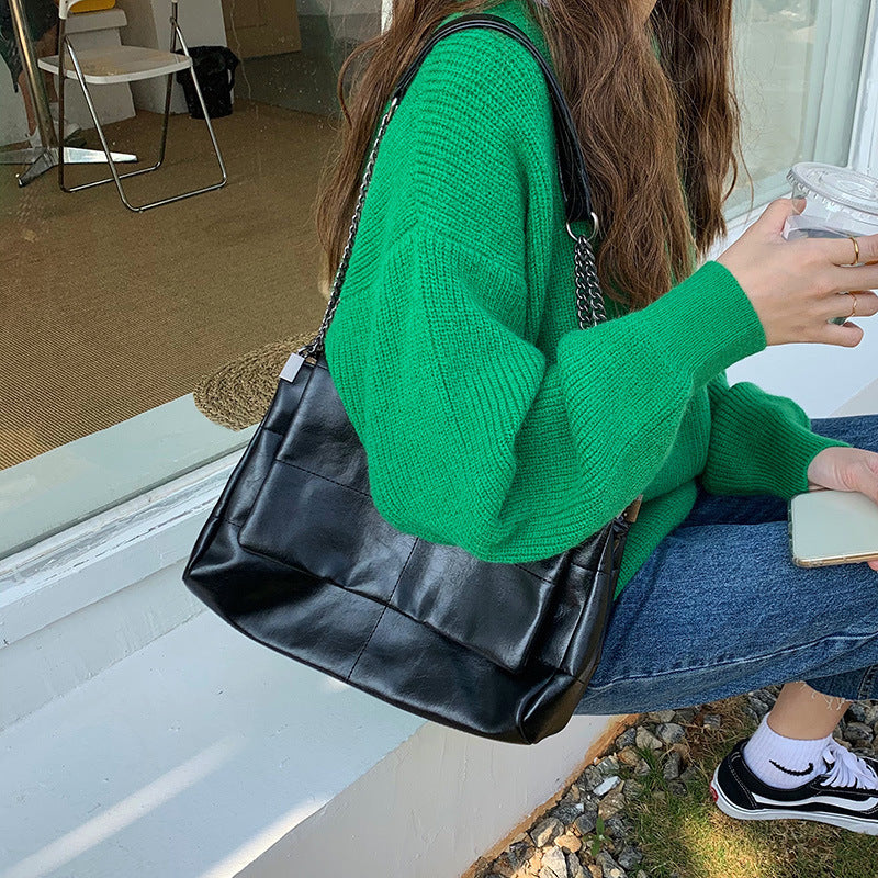 Murile Plain Shoulder Bag