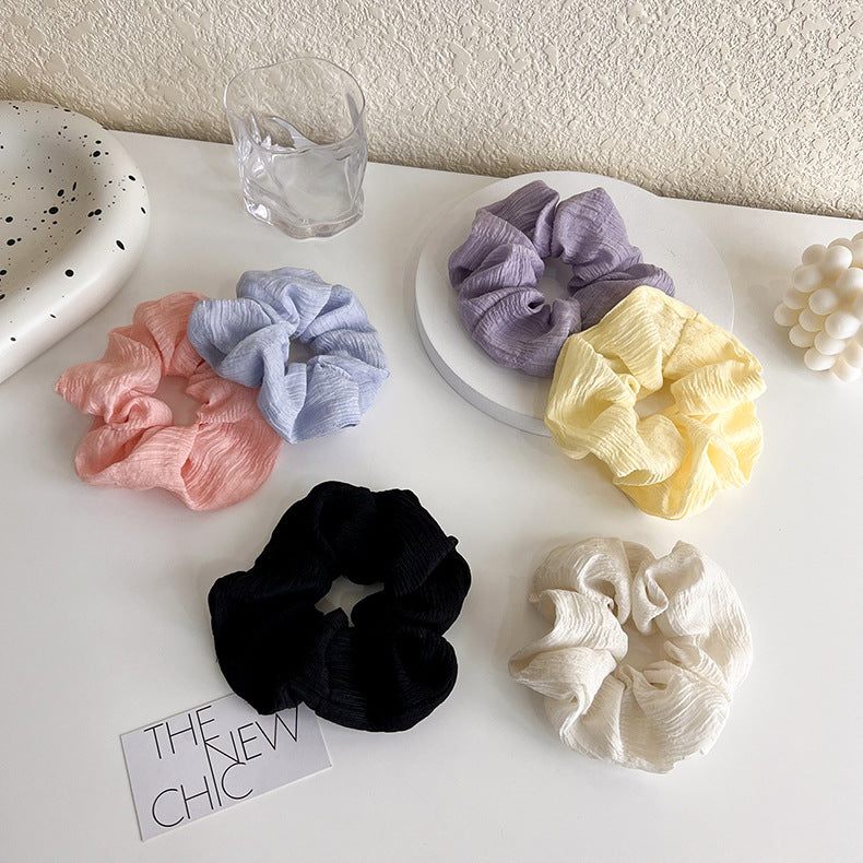 Pastel Peekaboo Scrunchies