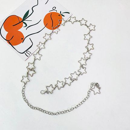 Stars chained belt