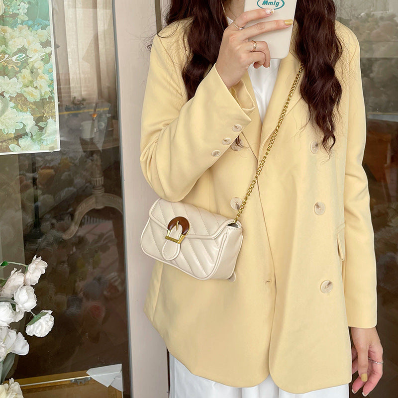 Malak Plian Buckle Sling Bag