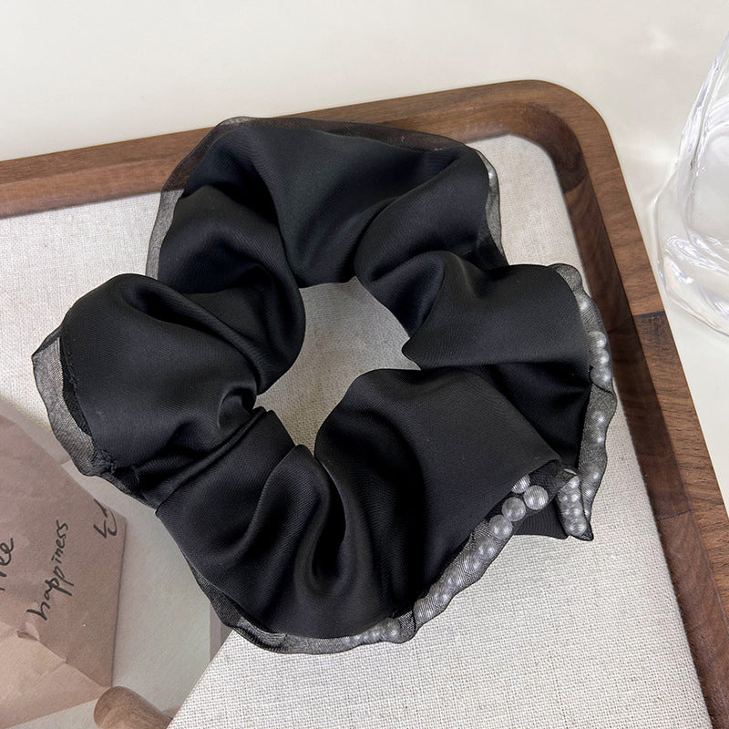 Pearl in the gauze Scrunchies