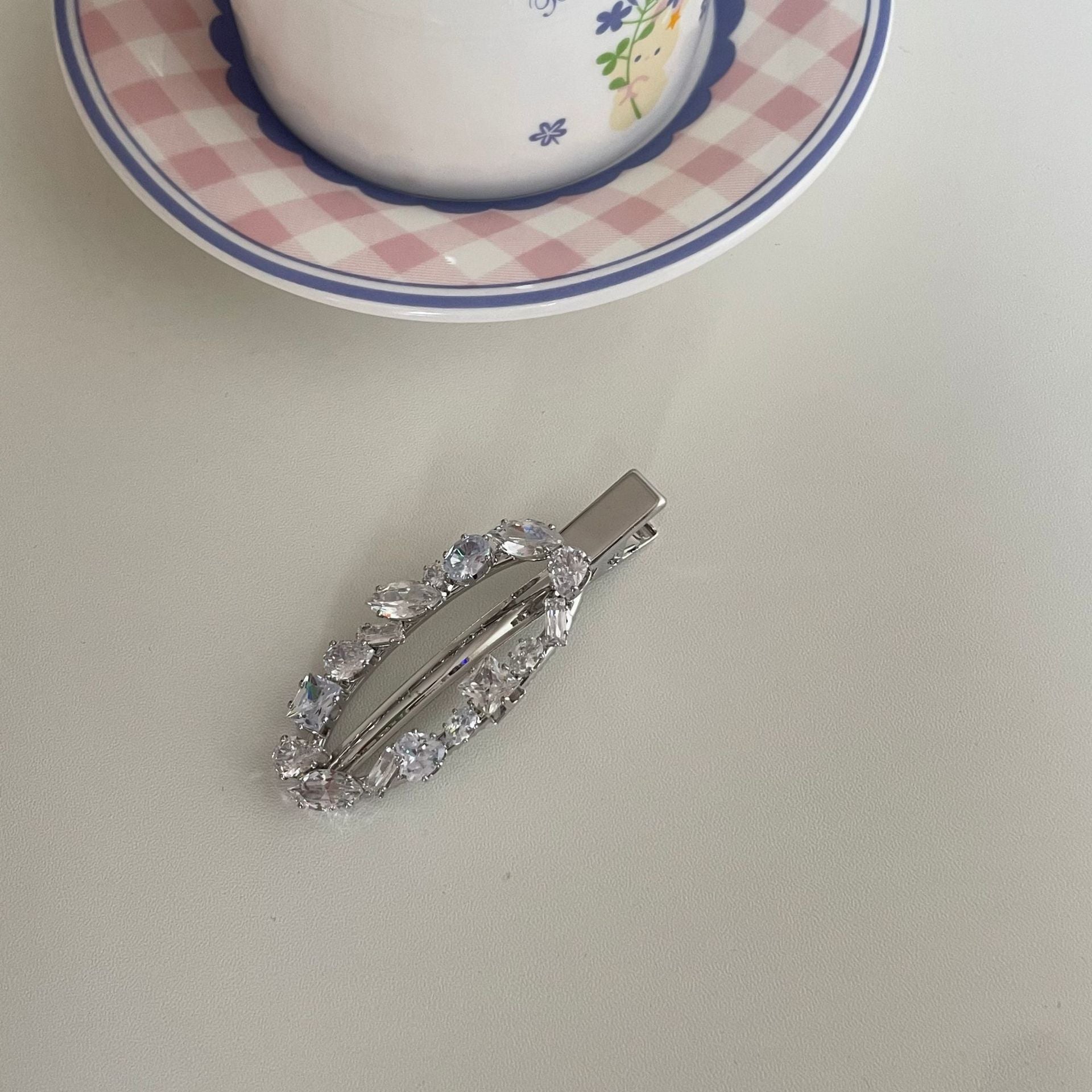 Crystal Stone Clip