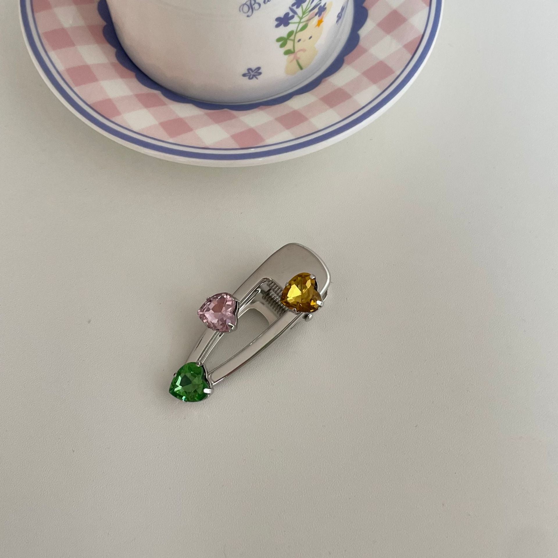 Crystal Stone Clip