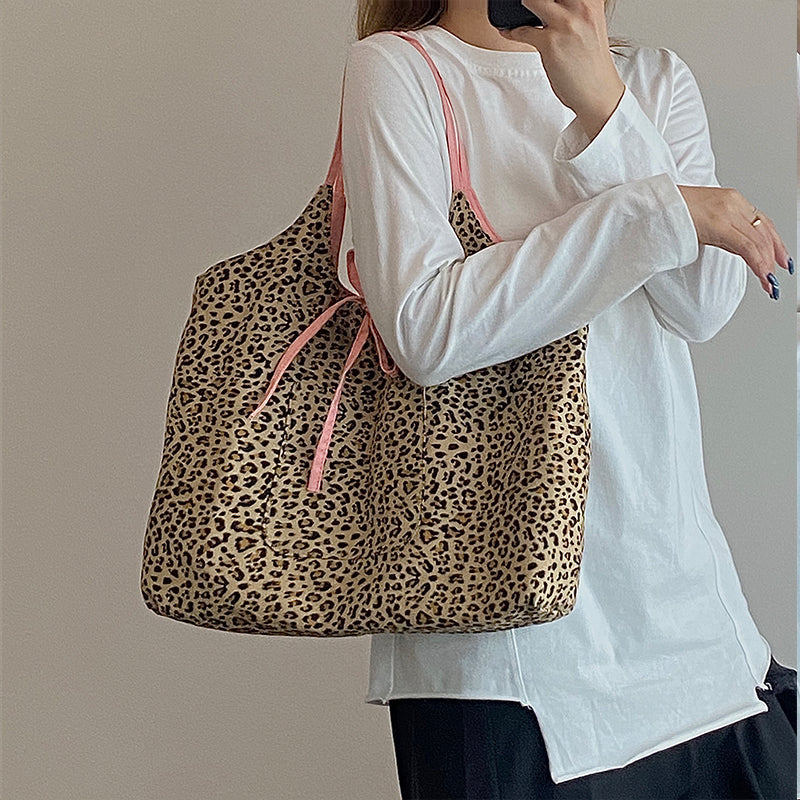 Leopard Canvas Bag